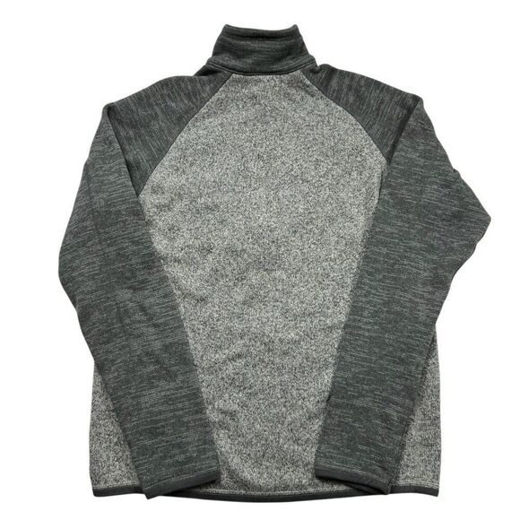 Patagonia Men's Quarter Zip Better Sweater Two Tone Grey Size Medium - Picture 5 of 10